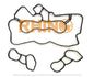Oil Cooler Gasket Set For Deutz / Volvo 2012 / D6D / D6E / D4D / D4E Rhino