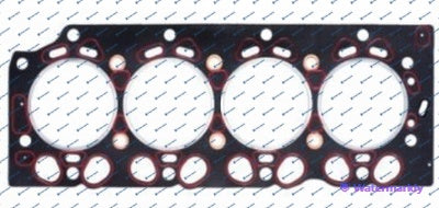 Head CYLinder Gasket Metal For Deutz / Volvo 2012 / D4E 2N Star-Parts