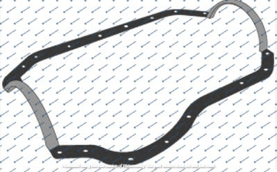Oil Pan Gasket For Mercedes 364 Star-Parts