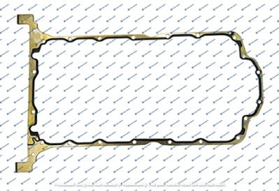 Oil Pan Gasket For Perkins 1104 / Series Star-Parts