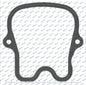 Valve Cover Gasket For Mercedes 402 / 422 Star-Parts