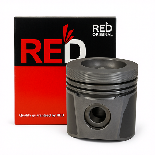 PISTON  RED STD 100MM 1004/1006 PERKINS SQUARE CHAMBER NORMAL